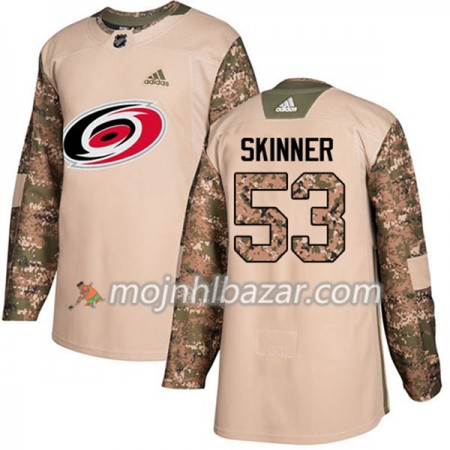 Dresovi Carolina Hurricanes Jeff Skinner 53 Adidas 2017-2018 Camo Veterans Day Practice Authentic - Muške Dresovi Carolina Hurricanes Jeff Skinner 53 Adidas 2017-2018 Camo Veterans Day Practice Authentic - Muške